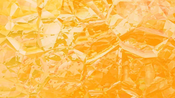 オレンジ抽象クリスタル背景画像美しいエレガントなイラストグラフィックアートデザイン — ストック写真