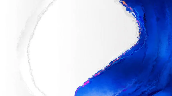 Blau Und Weiß Grunge Aquarell Hintergrundbild Schöne Elegante Illustration Grafik — Stockfoto