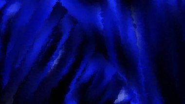 Cool Blue Suluboya Arka Plan Güzel zarif İllüstrasyon grafik sanat tasarımı