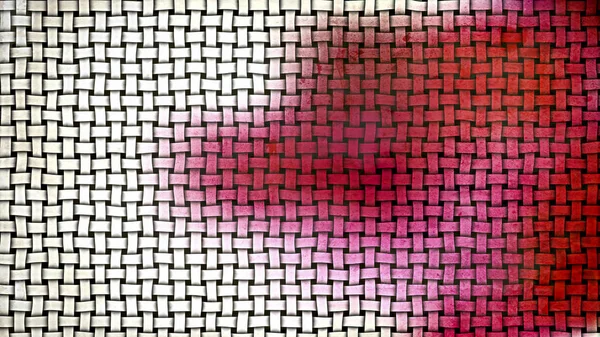 Red White Wicker Texture Background Beautiful Elegant Illustration Graphic Art — Stock Photo, Image