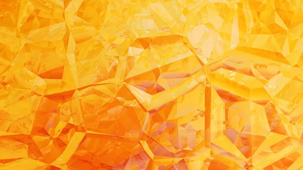 抽象的なオレンジクリスタルの背景画像美しいエレガントなイラストグラフィックアートデザイン — ストック写真
