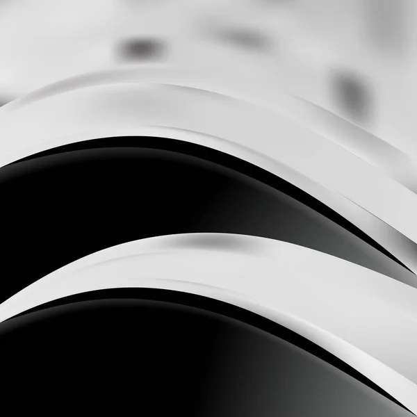 Black White Wave Business Background Belo Design Arte Gráfica Ilustração — Fotografia de Stock