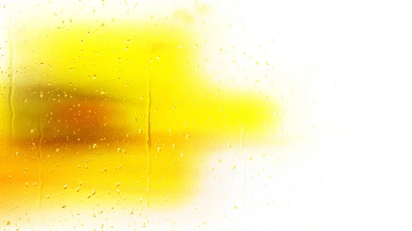 Κίτρινο Και Λευκό Νερό Σταγονιδίων Φόντο Όμορφη Κομψή Απεικόνιση Γραφικό — Φωτογραφία Αρχείου