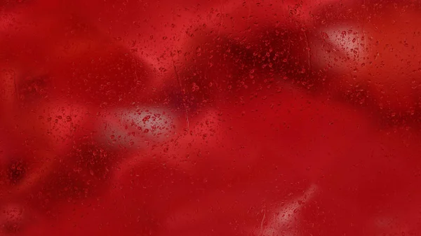 Rojo Oscuro Gota Agua Fondo Hermoso Elegante Ilustración Diseño Arte — Foto de Stock