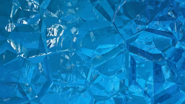 Sfondo Cristallo Blu Immagine Bella Elegante Illustrazione Grafica Art Design — Foto Stock