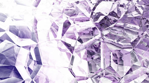 紫色和白色水晶抽象背景 美丽优雅插图图形艺术设计 — 图库照片