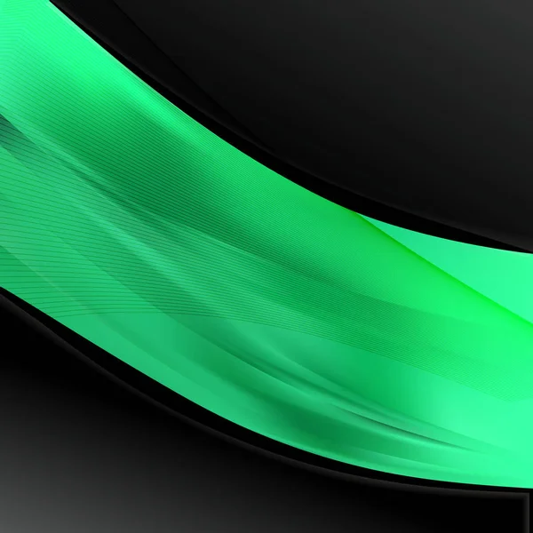 Green Black Wave Business Sfondo Immagine Bella Elegante Illustrazione Grafica — Foto Stock