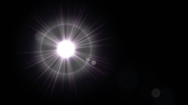Siyah Lens Flare Işık Arka Plan Güzel zarif İllüstrasyon grafik sanat tasarımı