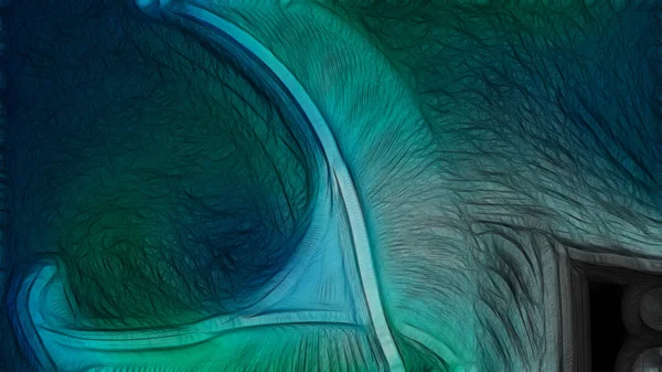 Синьо Зелена Текстура Фонове Зображення Красивий Елегантний Ілюстраційний Графічний Дизайн — стокове фото
