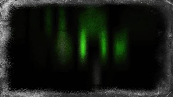 Grüne Und Schwarze Schmutzige Grunge Textur Hintergrund Schön Elegant Illustration — Stockfoto