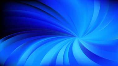 Mavi Swirling Çizgili Arka Plan Güzel zarif İllüstrasyon grafik sanat tasarımı