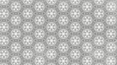 Açık Gri Süs Desen Duvar Kağıdı Güzel zarif İllüstrasyon grafik sanat tasarımı