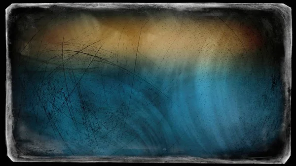 Blue Orange Black Grunge Background Texture Image Beautiful Elegant Illustration — Stock Photo, Image