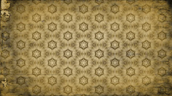 Dark Brown Vintage Floral Wallpaper Fundo Bonito Elegante Ilustração Design — Fotografia de Stock