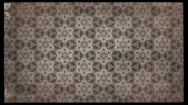 Koyu Kahverengi Vintage Süs Desen Duvar Kağıdı Şablon Güzel zarif İllüstrasyon grafik sanat tasarımı