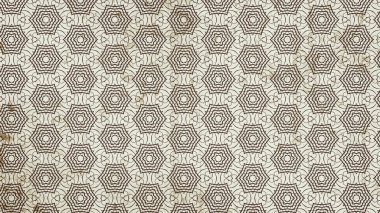 Açık Kahverengi Vintage Dekoratif Çiçek Süs Arka Plan Desen Tasarım Şablon Güzel zarif İllüstrasyon grafik sanat tasarımı