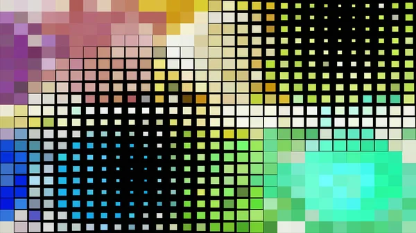 Abstraktní Barevný Čtvereček Pixel Mozaika Pozadí Vektor Grafika Krásná Elegantní — Stock fotografie