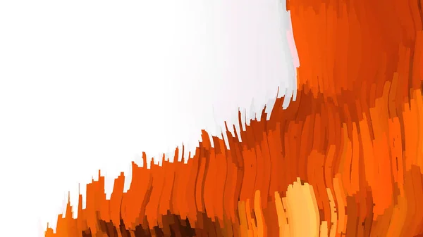Oranžový Bílý Pozadí Krásný Elegantní Ilustrace Výtvarný Design — Stock fotografie