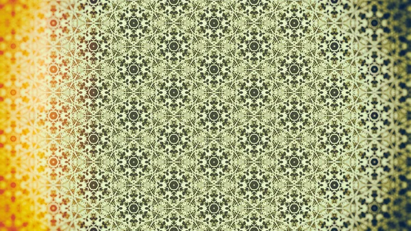 Oranžový Zelený Vzor Tapety Šablona Vzorů Krásný Elegantní Ilustrace Výtvarný — Stock fotografie