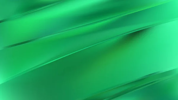Absztrakt Emerald Green Diagonal Fényes Vonalak Háttér Gyönyörű Elegáns Illusztráció — Stock Fotó