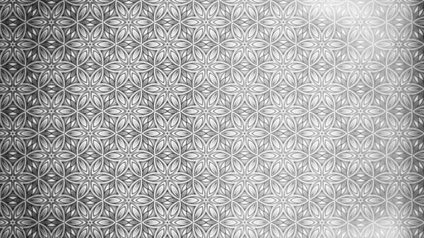 明るい灰色の花の壁紙パターン美しいエレガントなイラストグラフィックアートデザイン — ストック写真
