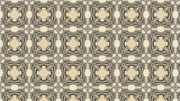 Vintage Dekoratív Floral Háttér Pattern Gyönyörű Elegáns Illusztráció Grafikai Tervezés — Stock Fotó