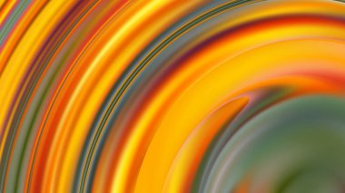 Turuncu ve Yeşil Arka Plan Güzel zarif İllüstrasyon grafik sanat tasarımı