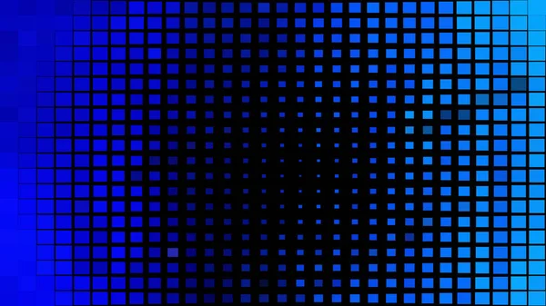 Fekete Kék Négyzet Pixel Mozaik Háttér Gyönyörű Elegáns Illusztráció Grafikai — Stock Fotó