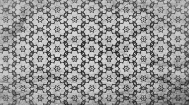 Koyu Gri Dekoratif Geometrik Duvar Kağıdı Desen Güzel zarif İllüstrasyon grafik sanat tasarımı