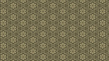 Kahverengi Vintage Süs Duvar Kağıdı Desen Tasarım Şablon Güzel zarif İllüstrasyon grafik sanat tasarımı