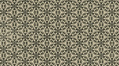 Koyu Kahverengi Vintage Süs Duvar Kağıdı Desen Tasarım Güzel zarif İllüstrasyon grafik sanat tasarımı