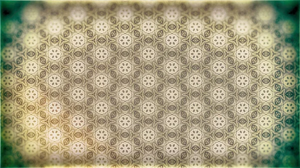 Green Beige Ornamental Vintage Background Pattern Beautiful Elegant Illustration Graphic — Stock Photo, Image