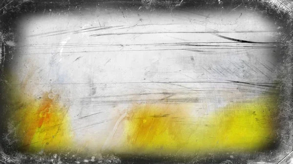 Grey Yellow Grungy Background Image Beautiful Elegant Illustration Graphic Art — Stock Photo, Image