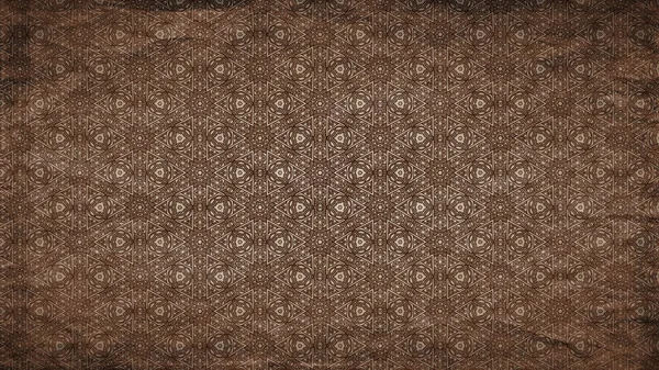 Dark Brown Vintage Modello Floreale Wallpaper Design Template Bella Elegante — Foto Stock