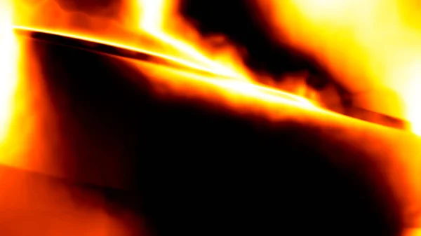 Black Fire Background Beautiful Elegant Illustration Graphic Art Design — Stock Photo, Image