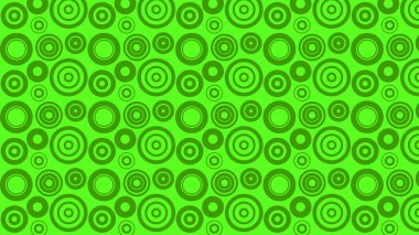 soyut yeşil daireler deseni, vektör illüstrasyonu