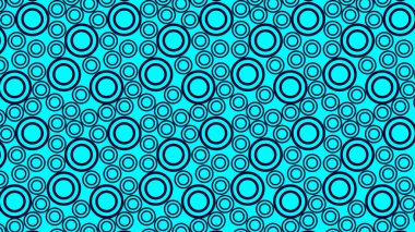 soyut mavi daireler deseni, vektör illüstrasyonu