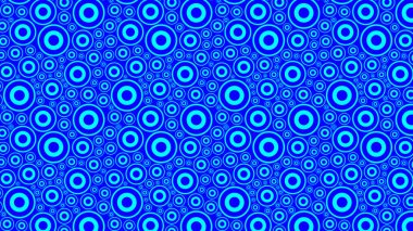 soyut mavi daireler deseni, vektör illüstrasyonu