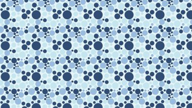 soyut mavi daireler deseni, vektör illüstrasyonu