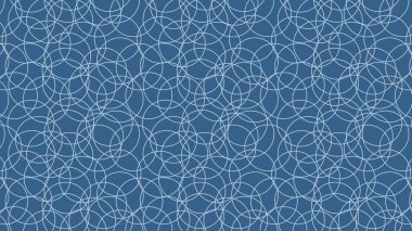 soyut mavi daireler deseni, vektör illüstrasyonu