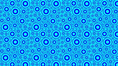 soyut mavi daireler deseni, vektör illüstrasyonu