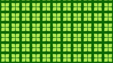 soyut geometrik yeşil kareler desen, vektör illüstrasyonu