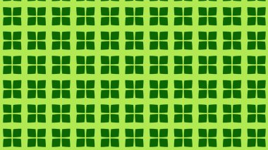 soyut geometrik yeşil kareler desen, vektör illüstrasyonu