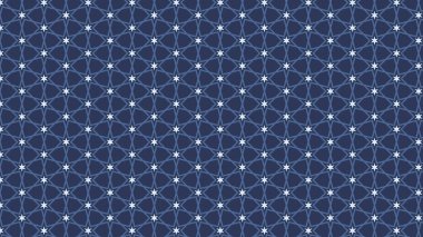 mavi soyut yıldız deseni, vektör illüstrasyonu
