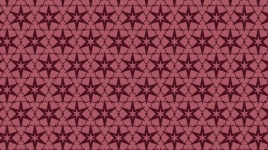 kırmızı soyut yıldız deseni, vektör illüstrasyonu