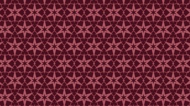 kırmızı soyut yıldız deseni, vektör illüstrasyonu