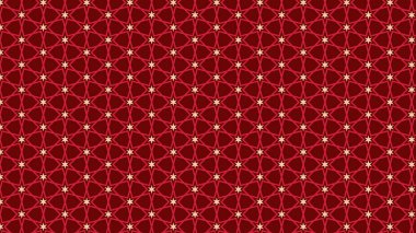 kırmızı soyut yıldız deseni, vektör illüstrasyonu