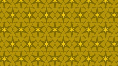 Yıldızlı kusursuz desen. Vektör illüstrasyonu