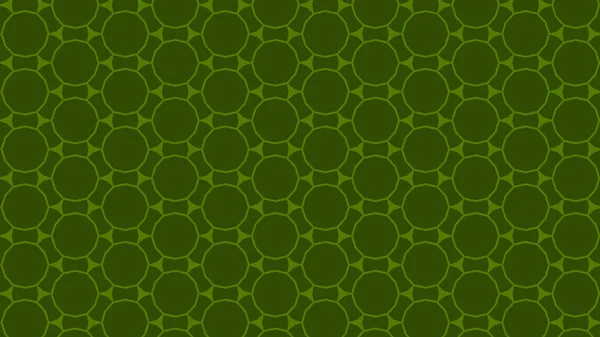 abstract green circles pattern, vector illustration