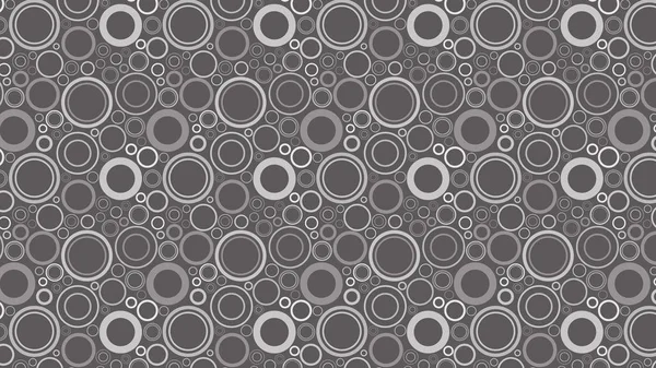 Abstract Grijs Cirkels Patroon Vector Illustratie — Stockvector